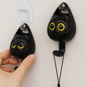 Owl Key Holder, Automatic Open Close Eyes Creative Key Hanger,Point Key Holder